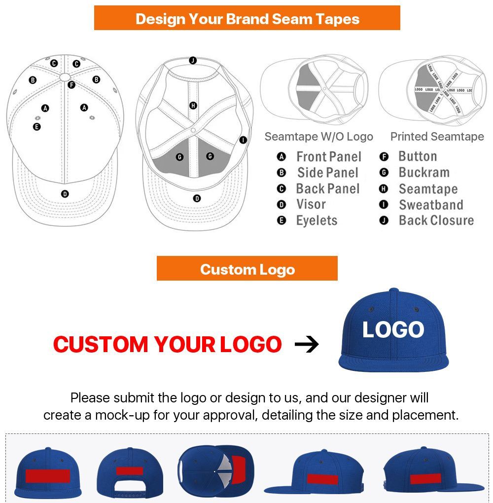 Adjustable Fast Delivery Children Five Panel Snapback Caps Solid Color Baseball Cap Custom Cartoons Caps for Kids