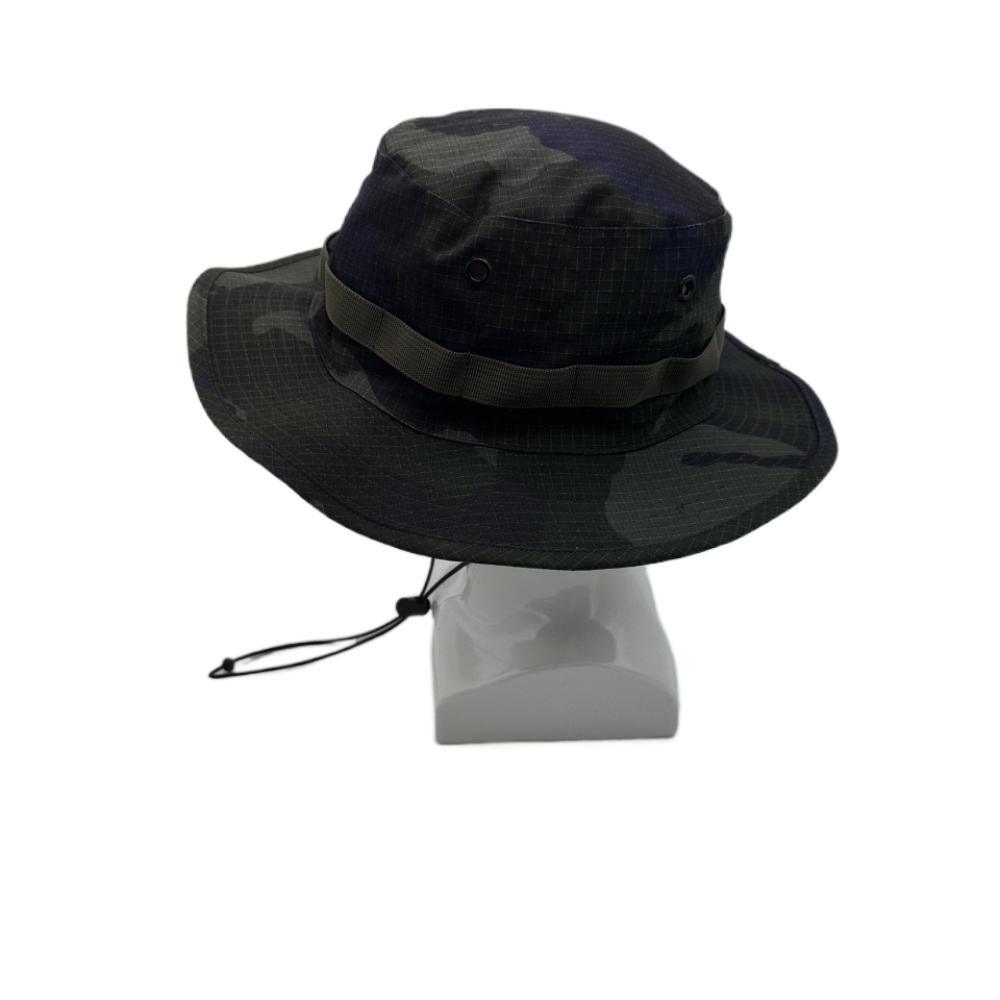 OEM Custom Embroidery Solid Color Travel Fisherman Cap Wholesale Outdoor Unisex Flat Top Beach Bucket Hat