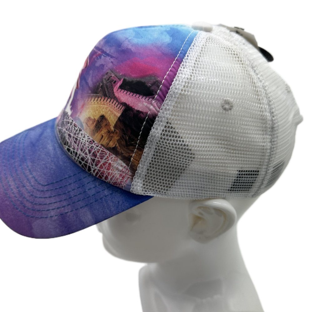 BSCI Factory Custom 6 Panel White Running Sport Laser Cut Hole Dad Perforated Hat, Men Waterproof Embroidery Baseball Caps