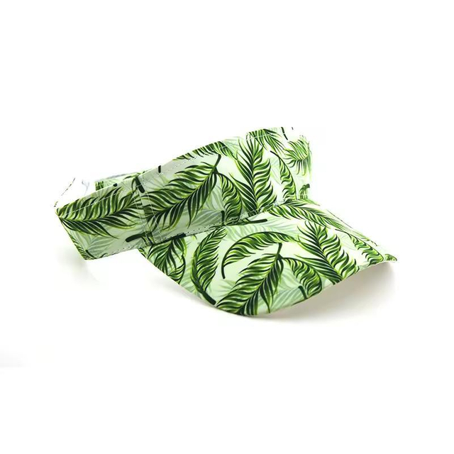 Summer Golf Dry Fit Fabric Sun Visor Hat Custom Logo Sun Visor Running Visor Face Mask Hat