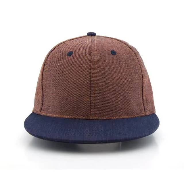 Custom High Quality Mens Cotton Twill Flat Brim 7 Panel 3D Embroidery Logo Black Mesh Snapback Trucker Caps Hat