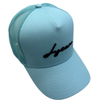 BSCI OEM Custom Logo 5 Panel Polyester Spandex Laser Cut Hole Gorras, Sports Baseball Cap, Waterproof Golf Dad Hat