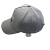 BSCI Factory Custom PVC Logo Laser Cut Hole Perforated Hat Quick Dry Breathable Water Resistant Sports Baseball Cap