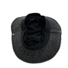 OEM Outdoor Sun Protection Fishing Cap Custom Logo Wholesale Wide Brim Straw Hat Blank Bucket Hat
