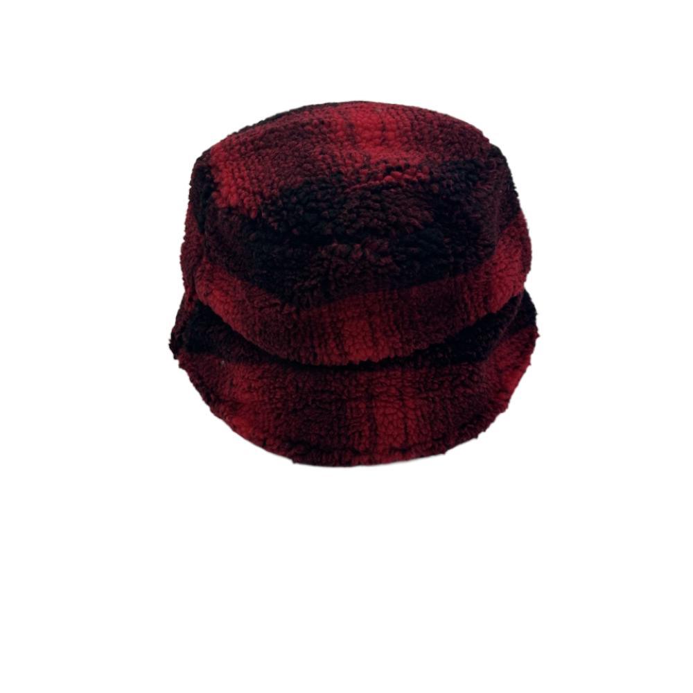 Faux Leather Embossed Logo Designer Fisherman Cap Custom Luxury Vintage Short Brim Plain Bucket Hat
