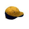 Crystal Custom Logo 5 Panel High Profile Trucker Cap with Printing Tape and Laser Logo Buckle