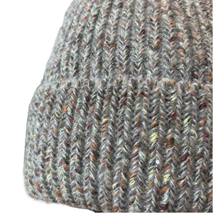 Wholesale Top Quality Custom OEM Christmas Promotional Winter Embroidery Warm Knitted Beanie Hat