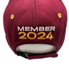 Custom High Quality 6 Panel Women Embroidered Dry Fit Sport Pink Baseball Cap, Waterproof Laser Cut Perforated Gorras Dad Hat