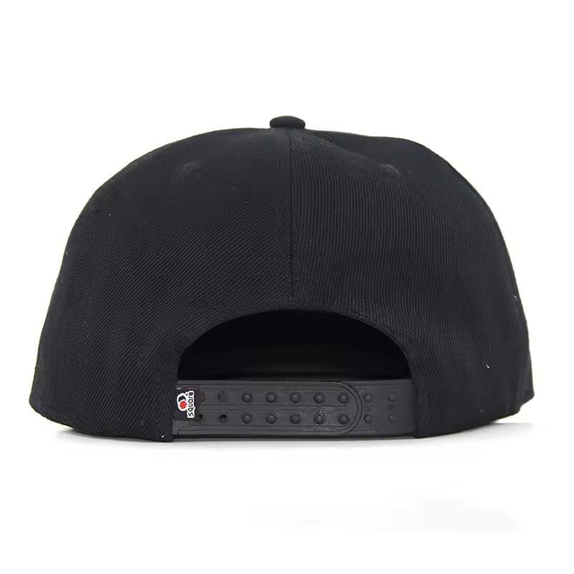 Custom Kids and Adult Size Hats High Quality Men and Women Black Fashion Snapback Caps