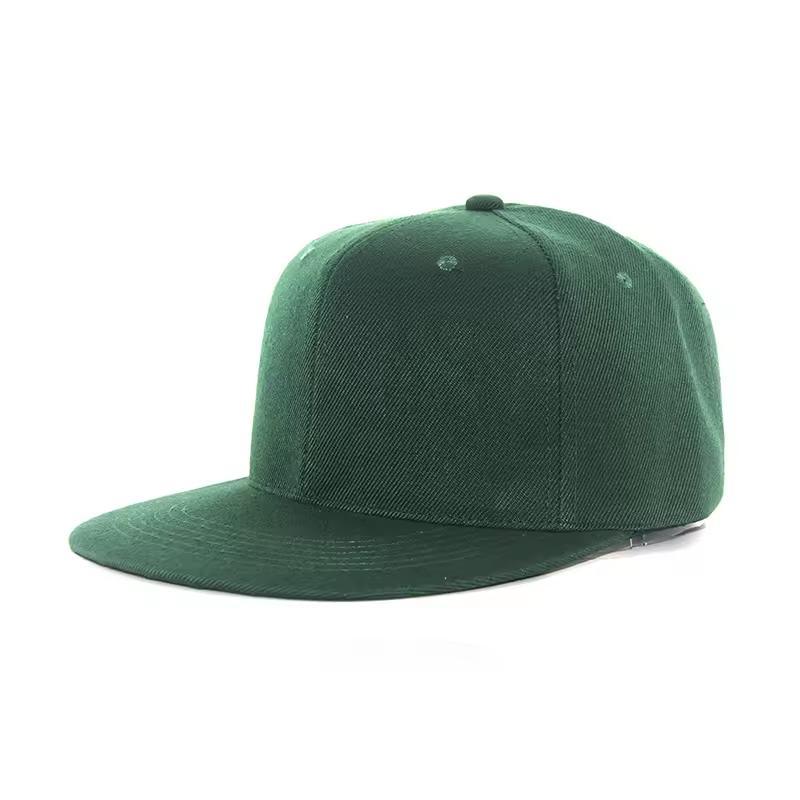 Wholesale Amazon High Quality Custom Logo Hip-Hop Hats Blank Plain Snapback Baseball Caps