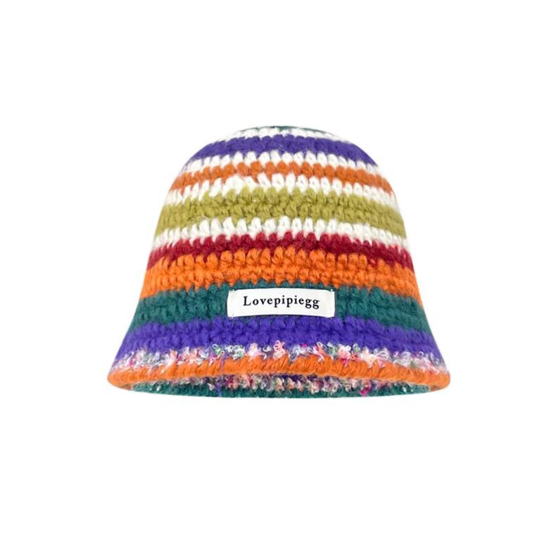 Custom Design Your Own Winter Hat Embroidery Men Women Cotton Wool Beanie Knitted Hat Unisex