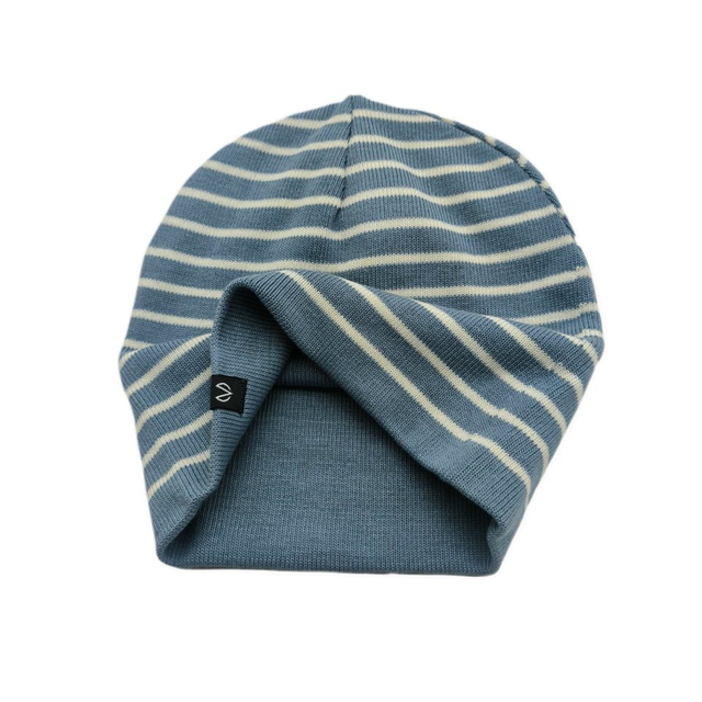 Wholesale Blue Bennie Attractive Soft Wool Neck Warm Fleece Plush Lined Hats Men Women Winter Beanie Knitted Cap Hat