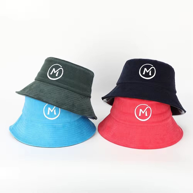 Factory Meidiney Custom New Designer Black Pink Cow All Over Print Bucket Hat, Reversible Animal Printed Fisherman Cap