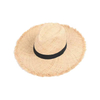2024 Summer New Hand Woven Hollowed out Custom Straw Hat Women Large Brim Shade Sun Protection Beach Holiday Straw Hat
