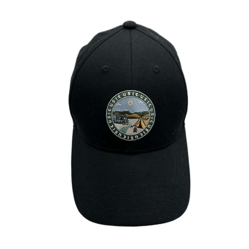 Repreve Recycle Bottle Materials Custom Logo Classic Adjustable Plain Baseball Cap with RPET Fabric