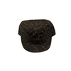 Best Quality Customized Professional 58cm 5 Panel Black Structured 3D Embroidery Logo Plastic Buckle Baseball Caps