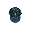 Custom Byzance Stitch Embroidery Logo 5 Panel Striped Baseball Caps with Plaid Fabric Golf Trucker Hat