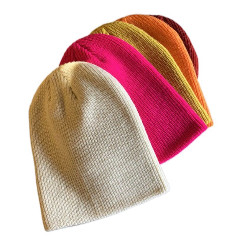 Custom Winter Hats High Quality Acrylic Beanie Knitted Hat for Sale
