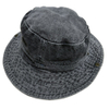 Wholesale Custom Women Men Outdoor Stylish Casual Sun Shade Distressed Washed Denim Bucket Hat