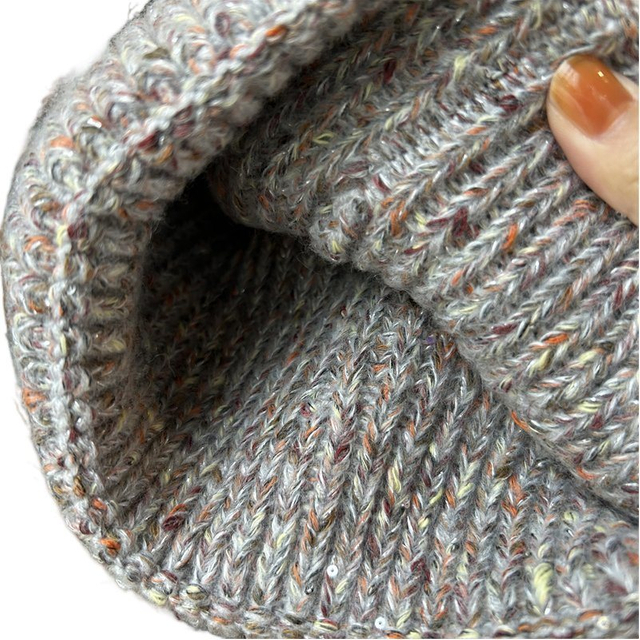 Wholesale Top Quality Custom OEM Christmas Promotional Winter Embroidery Warm Knitted Beanie Hat