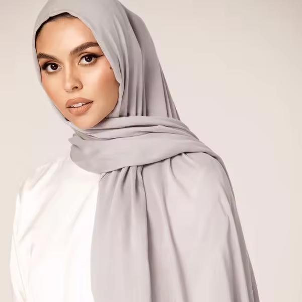 New Design Modal Hijab Scarf Luxurious Solid Light Weight Women Scarf Breathable Soft Shawl Premium Bamboo Woven Modal Hijab