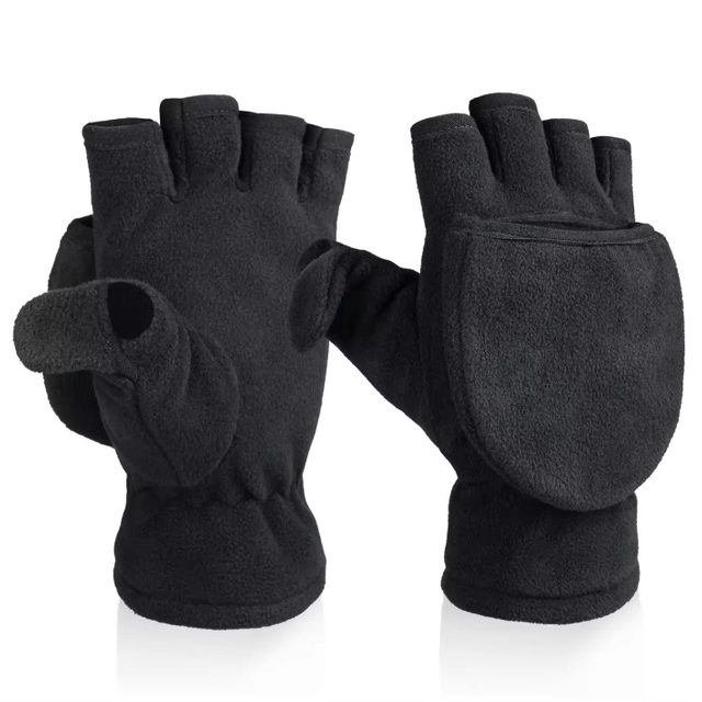 Winter Warm Fashion Touch Screen Couple Winter Riding Fleece Gloves for Men Women