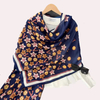 Newest Long Large Scarf Luxury Geometry Pattern Printing Cotton Head Scarf Wrap Beach Shawl Hijab
