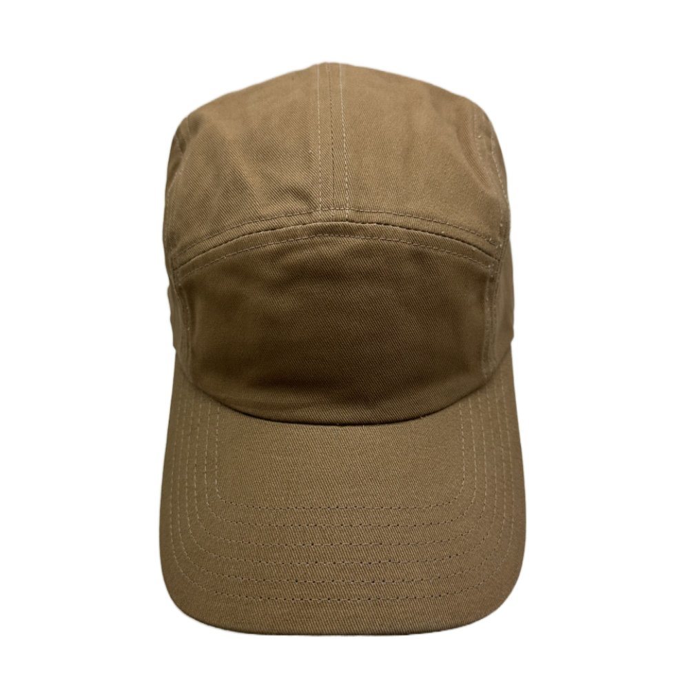 Custom 6-Panel Curved Brim Structured Baseball Cap by Cap Manufacturer with 3D Embroidery Logo on Jacquard Fabric