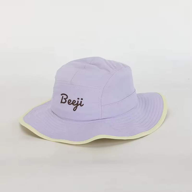 Wholesale Custom High Quality Polyester Embroidery Logo Reversible Fisherman Gorras Sun Cap Summer Mens Women Bucket Hat