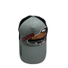 Custom High Quality 5 Panel Adult Curved Brim Structured Cotton 3D Embroidery Logo Adjustable Snap Back Baseball Hat Caps