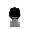 Personalized Cap Custom Embroidery Logo Two Tone Color Baseball Hat, 5 Panel Fashion Sports Cap Black Cotton Baseball Hats