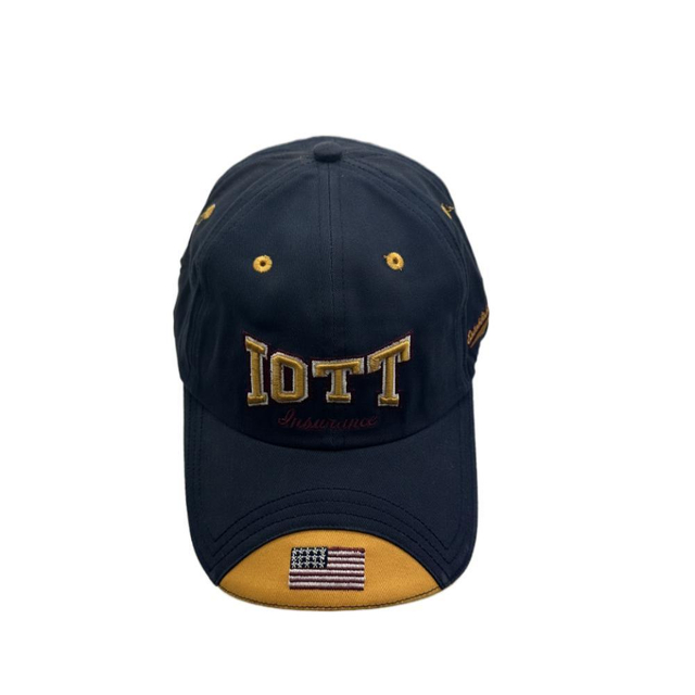 The Best New Style Cute 5 Panel Adult Size Structured Red 100 % Cotton Embroidery Custom Black Under Brim Baseball Hat